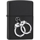 Zippo - Handcuffs - Aansteker - Zwart - 3D Embleem