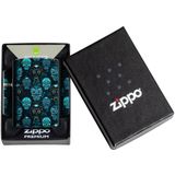 Zippo - Sugar Skull Design - Aansteker - Glow in the Dark - Kleurprint