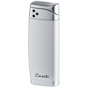 Caseti Piezo aansteker Silver matte - Chrome