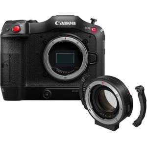 Canon EOS C70 videocamera + EF-EOS Mount Adapter 0.71x