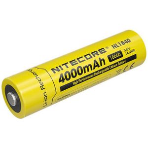 Nitecore NL1840 18650 batterij 4000mAh