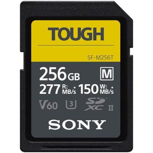 Sony 256GB SD Tough M-series UHS-II 277MB/s geheugenkaart