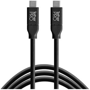 Tether Tools TetherPro USB-C naar USB-C 3m kabel Zwart