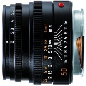 Leica Summicron-M 50mm f/2.0 V5 M-mount Zwart objectief - Tweedehands