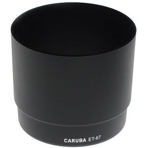 Caruba ET-67 zonnekap Zwart