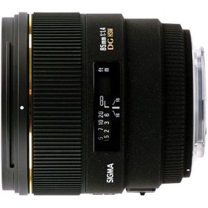 Sigma AF 85mm f/1.4 EX DG HSM Nikon F-mount objectief - Tweedehands