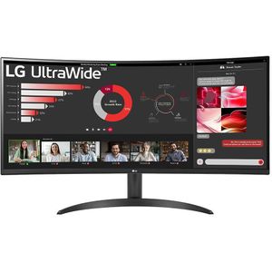 LG UltraWide 34WR50QK-B 34 Curved Monitor - Demomodel