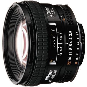 Nikon AF 20mm f/2.8D objectief - Tweedehands