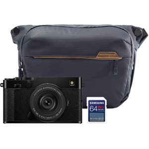 Fujifilm X-E5 systeemcamera Zwart + XF 23mm Black Friday Kit