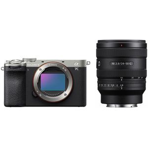 Sony A7C II systeemcamera Zilver + 24-50mm