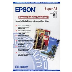 Epson Premium Semigloss Photo Paper A3+ 250g/mÂ² - 20 Vel