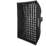 Godox Paraplu Softbox Bowens met Grid 60x60cm