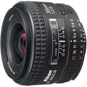 Nikon AF 35mm f/2.0 D objectief - Tweedehands