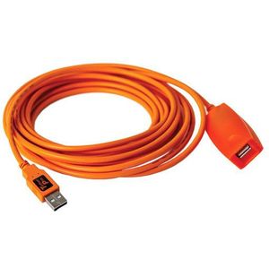 Tether Tools TetherPro USB 2.0 Active Extension Cable 4.8 meter Oranje