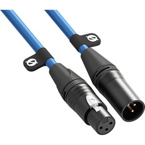 Rode XLR-kabel 3m Blauw