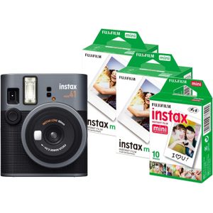Fujifilm Instax Mini 41 Zwart + Instax Mini fotopapier 50 stuks
