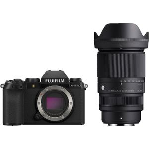 Fujifilm X-S20 Systeemcamera + Sigma 16-300mm f/3.5-6.7 DC OS Contemporary
