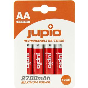 Jupio Maximum Power AA-batterijen - 4 stuks (2700 mAh)