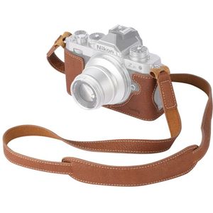 SmallRig 3481 Leather Half Case with Shoulder Strap voor Nikon Z fc