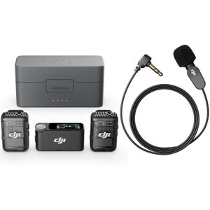DJI Mic 2 (2TX + 1RX + Charging Case) + DJI Lavalier Mic
