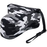 JJC OC-S3GR Neoprene Camera Pouch Camouflage Grijs