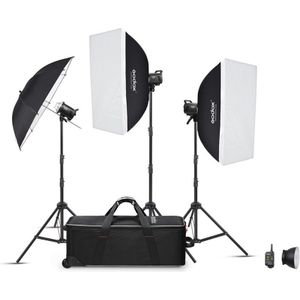 Godox MS200V-D Trio Studio Flash Kit