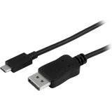 Startech USB-C Male - DisplayPort Male kabel 1.8m