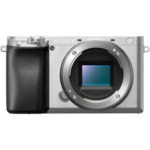 Sony Alpha A6100 systeemcamera Body Zilver - Tweedehands