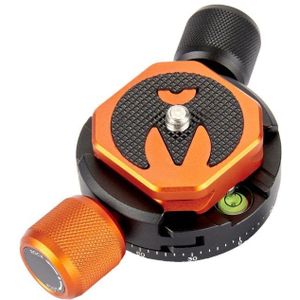 3 Legged Thing Panoramic Clamp Universal Adapter with QR Plate Zwart/Koper