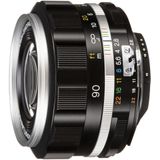 Voigtlander APO Skopar 90mm f/2.8 SL IIS Nikon F-mount objectief Zilver