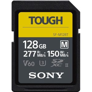 Sony 128GB SD Tough M-series UHS-II 277MB/s geheugenkaart