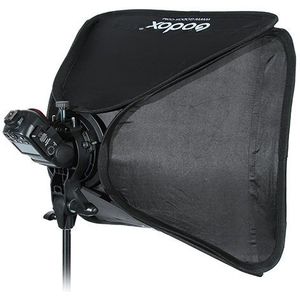 Godox Speedlight Bracket Bowens + Softbox 80x80cm