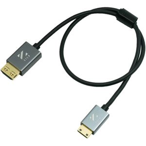 ZILR 4K60p Hyper-Thin High-Speed HDMI to Mini HDMI Secure Cable 45cm
