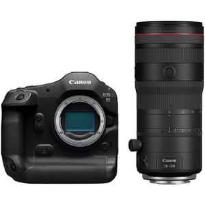 Canon EOS R1 systeemcamera + RF 70-200mm F/2.8 L IS USM Z Zwart