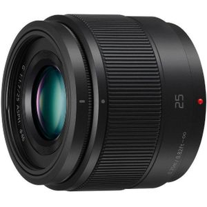 Panasonic Lumix G 25mm f/1.7 ASPH MFT-mount objectief Zwart - Tweedehands