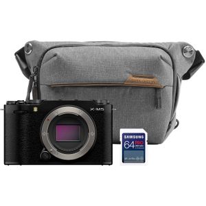 Fujifilm X-M5 systeemcamera Zwart Black Friday Kit