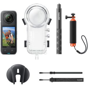Insta360 X4 360-graden action camera Invisible Dive Bundle