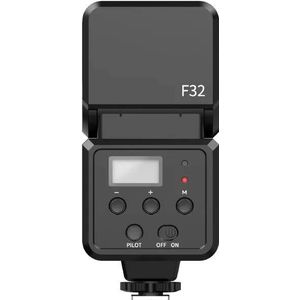 Ulanzi F32 Camera Flitser met diffusor en ingebouwde accu