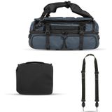 Wandrd Hexad Access Duffel Photo Bundle Duo Aegean Blue + Sling Strap