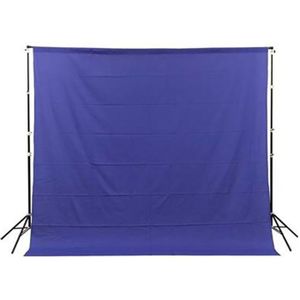 GlareOne blue fabric backdrop 3x3 m