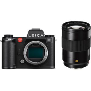 Leica SL3 systeemcamera Zwart + APO-Summicron-SL 50mm f/2.0 ASPH L-mount