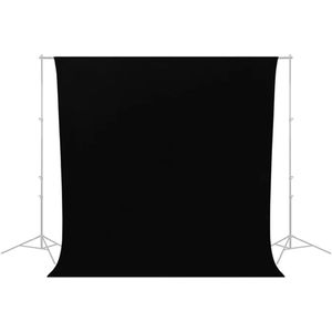 Caruba Wrinkle Resistant Backdrop 2.60 x 3 meter Zwart