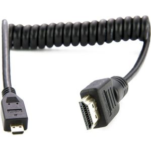 Atomos Full HDMI - Micro HDMI-kabel 30cm 4K60p Coiled