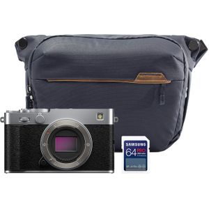 Fujifilm X-E5 systeemcamera Zilver Black Friday Kit