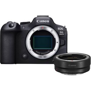 Canon EOS R6 Mark II systeemcamera Body Zwart + EF-EOS R Adapter