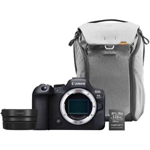 Canon EOS R6 Mark II systeemcamera Body Zwart + EF-EOS R Adapter
