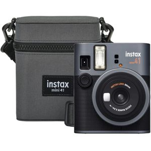 Fujifilm instax Mini 41 Zwart + instax Mini 41 Camera Case