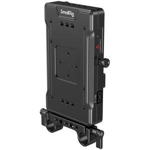 SmallRig V-Mount Battery Mount Plate with Dual 15mm Rod Clamp 3203B