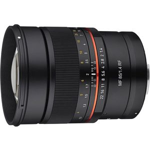 Samyang 85mm f/1.4 RF MF Canon RF-mount objectief