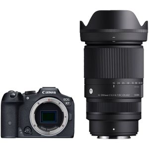 Canon EOS R7 systeemcamera + Sigma 16-300mm f/3.5-6.7 DC OS Contemporary